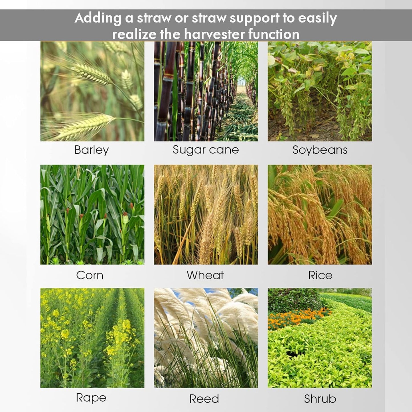 Weed Eater Gas Powered 52cc - 2 Cycle, 5 in 1 Grass Trimmer, Gas Hedge Trimmer, String Trimmer, Brush Cutter, Pole Saw with Extension Pole, Multi Functionallandscaping Tools & Equipmen (Red2)