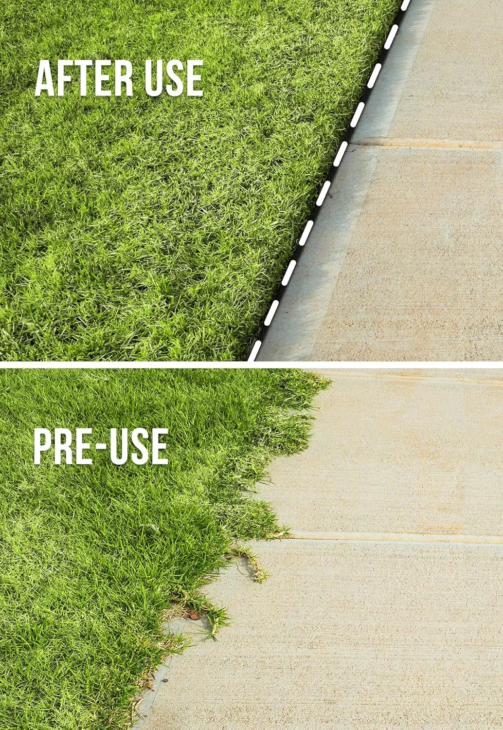 Wild Badger Power Sidewalk Edger Lawn Tool Gas 31cc WB31CCED, Blue