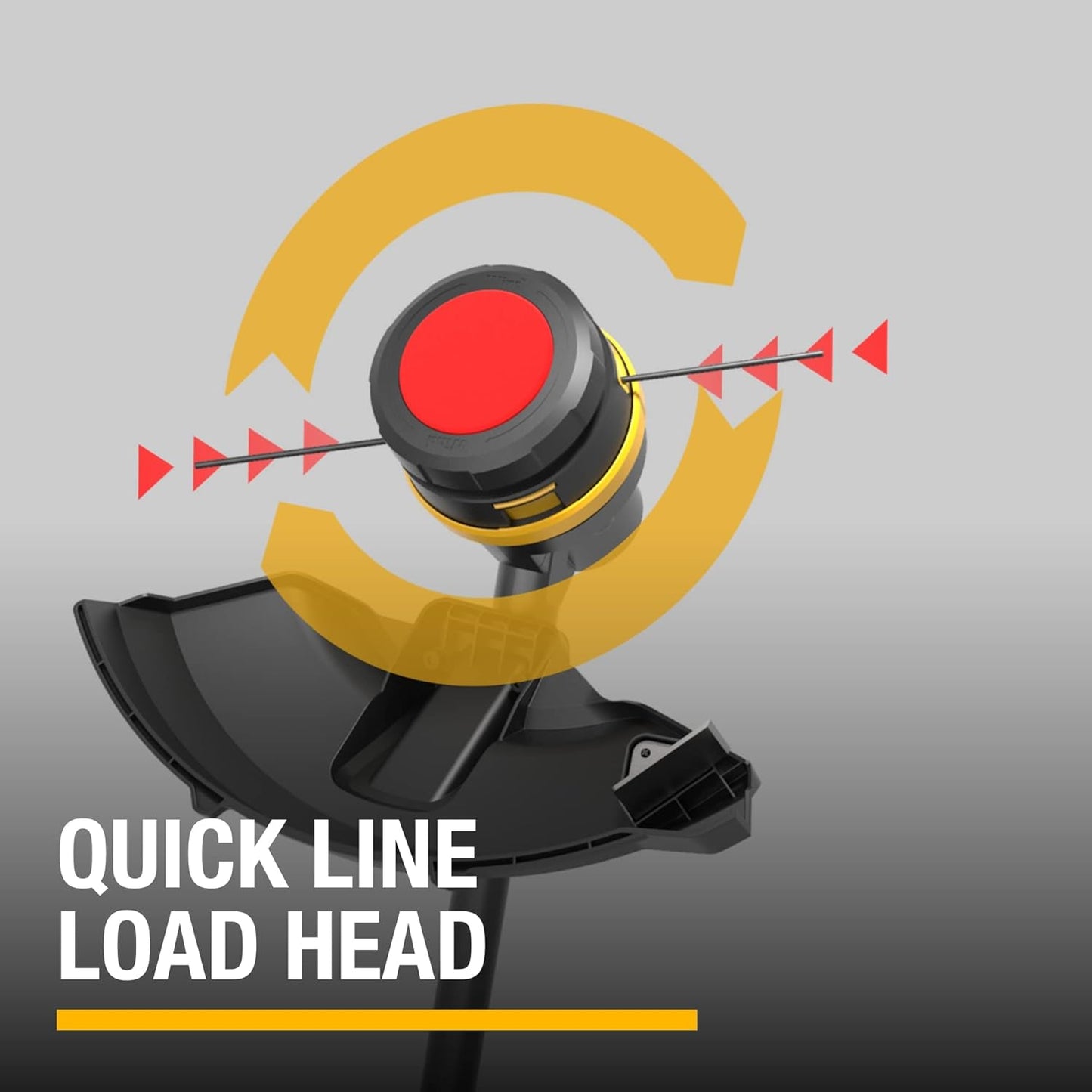 Cat DG610 60V 15” Brushless String Trimmer Cordless with Dual Line Bump Feed Head, Edger with Quick Line Load, Weed Trimmer with ECO Mode for Extended Runtime – Battery & Charger Included