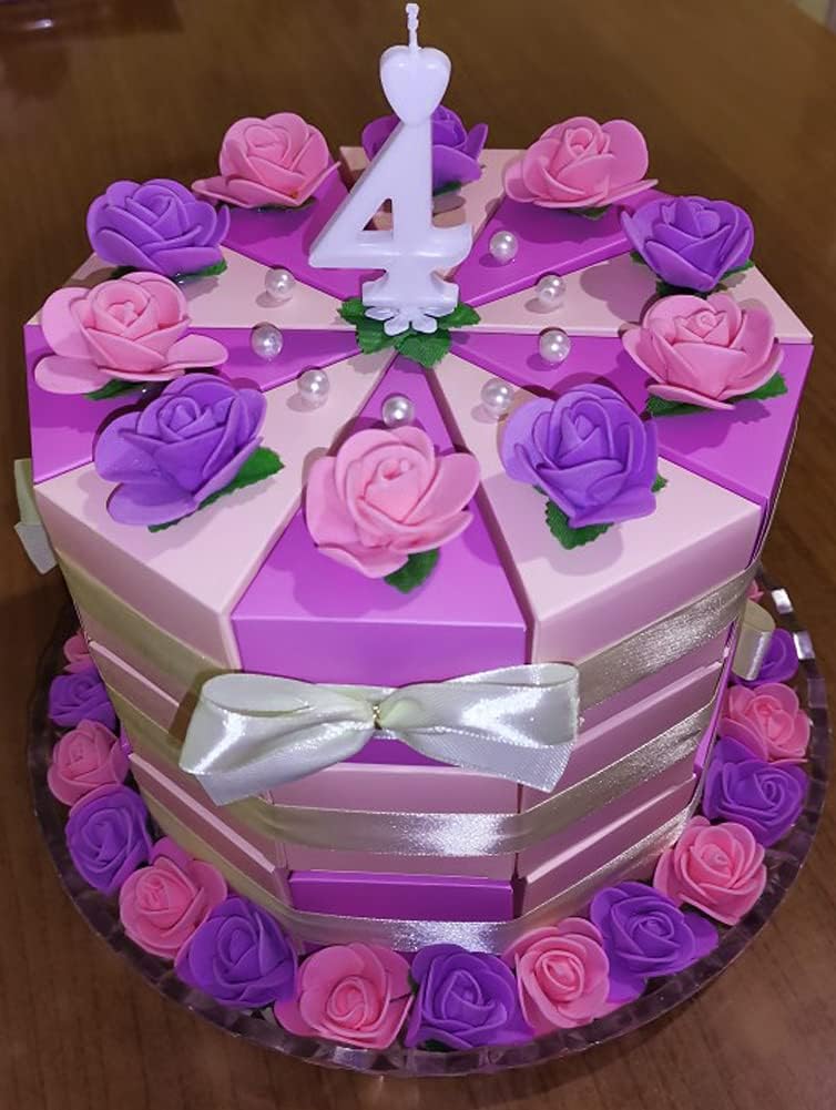 Artificial Flowers 100PCS 3CM Mini Fake Roses for DIY Wedding Bouquets Centerpieces Party Baby Shower Home Decorations (Lavender)