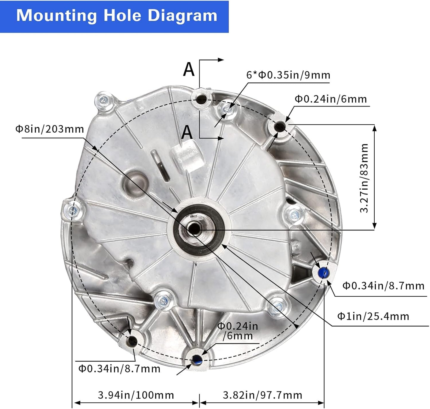 BILT HARD Gas Engine Vertical Shaft, 173cc 4.4 HP 4-Stroke Gas Motor, Replacement Engine for Lawn Mower, EPA & CARB Compliant