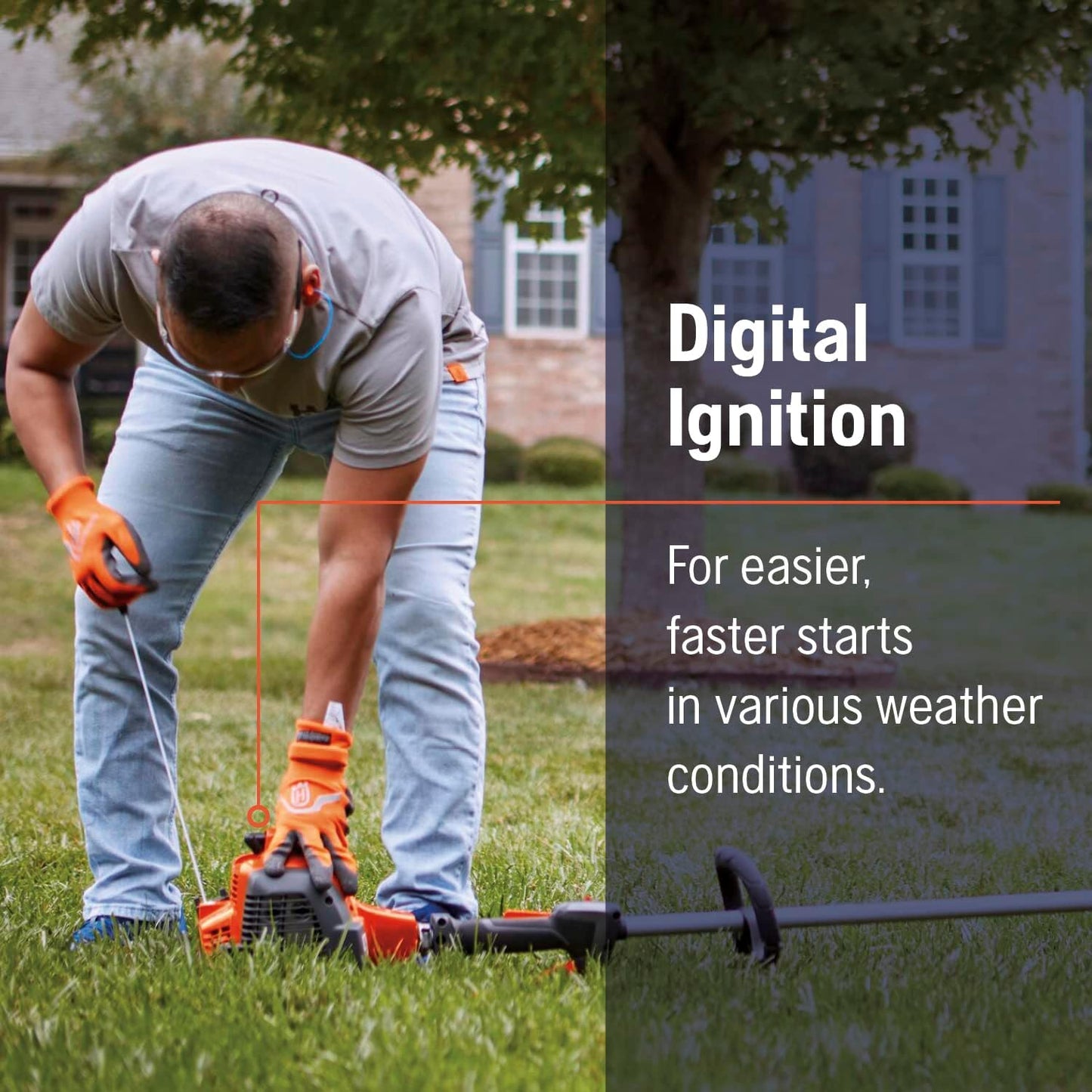 Husqvarna 130L Gas String Trimmer, 28-cc 2-Cycle, 18-Inch Straight Shaft Gas Weed Wacker with Rapid Replace Trimmer Head for Seamless String Reloading, 970514405