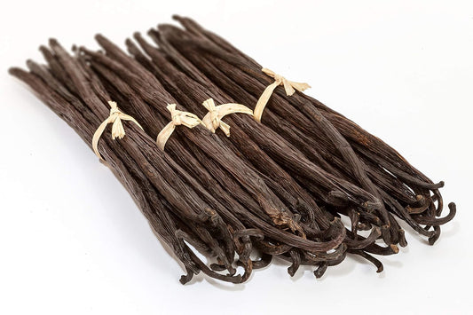 1/4 LB Organic Madagascar Vanilla Beans - Whole Extract Grade B Pods for Baking, Homemade Extract, Brewing, Coffee, Cooking - 4 Ounces